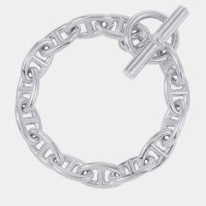 مملوكة مسبقًا Hermes Chaine D'Ancre Bracelet 14 Frames Size Gm Sv925