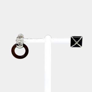 Pre Owned أقراط هيرميس ميدور إكس أو فضة