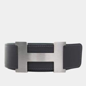 مملوكة مسبقًا Hermes Reversible H Buckle Belt 45