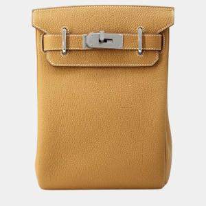 Hermes Natural Sable Togo Leather Kelly Akkad PM Bag