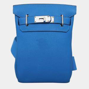 Hermes Blue Hydra HAC A Dos PM Backpack