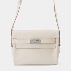 Hermes Beton Evercolor Leather Kelly PM Messenger Bag