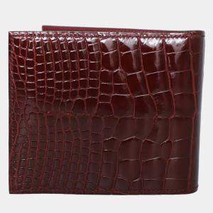 Hermes Alligator MC 2 Copernic Bi-Fold Wallet