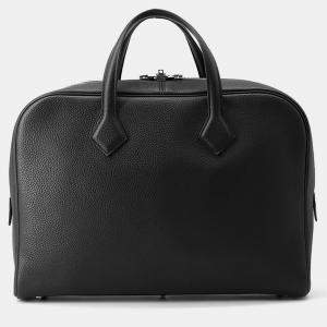 Pre Owned فيكتوريا 2 12H هيرميس سوداء توريلون كليمينس مقاس 40