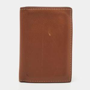  Hermes Gold Evercolor Leather MC² Euclide Card Holder