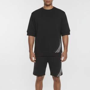 Pre Owned Hermes Black Cotton Knit Run H Crewneck T-Shirt XL