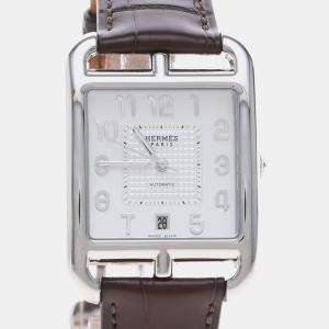 Pre Owned Hermes Cape Cod CD7.810 Automatic Stainless Steel Men's Wristwatch 33 mm