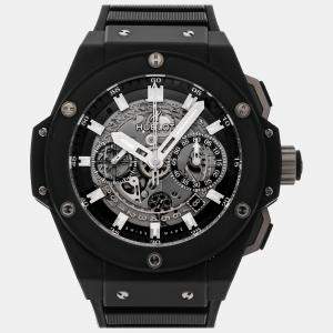 Hublot Black Ceramic King Power Automatic Men's Wristwatch 48 mm