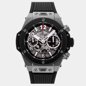 Hublot Skeleton Titanium Big Bang 441.NM.1170.RX Automatic Men's Wristwatch 42 mm