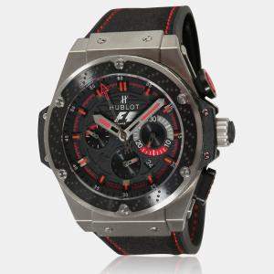 Hublot Black Titanium King Power 703.ZM.1123.NR.FM010 Automatic Men's Wristwatch 48mm