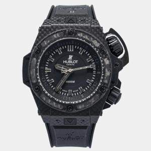 Hublot King Power Oceanographic 731.QX.1140.RX Automatic Black Carbon Men's Wristwatch 48mm