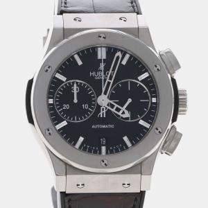 Pre Owned Hublot Classic Fusion 521.NX.1170.LR Automatic Titanium Men's Wristwatch 45 mm