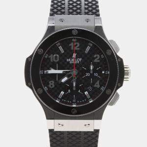 Pre Owned Hublot Big Bang Chrono 301.SB.131.RX Automatic Ceramic Stainless Steel Men's Wristwatch 44 mm