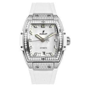 Hublot White Diamonds Titanium Spirit of Big Bang 665.NE.2010.LR.1604 Men's Wristwatch 39 MM