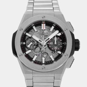 Hublot Silver Titanium Big Bang 451.NX.1170.NX Automatic Men's Wristwatch 42 mm