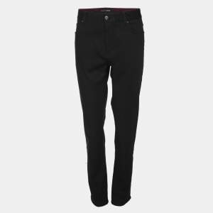 Boss by Hugo Boss x Porsche Black Spandex Tapered Fit Pants XL