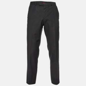 Hugo Boss Dark Grey Virgin Wool Pants M
