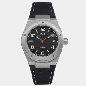 IWC Black Titanium Ingenieur IW322703 Automatic Men's Wristwatch 42 mm