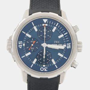 Pre Owned IWC Aquatimer IW376805 Automatic Stainless Steel Men's Wristwatch 45.5 mm