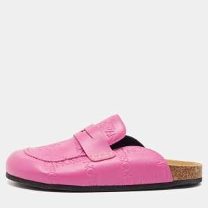 J.W.Anderson Pink Leather  Mules Size 44