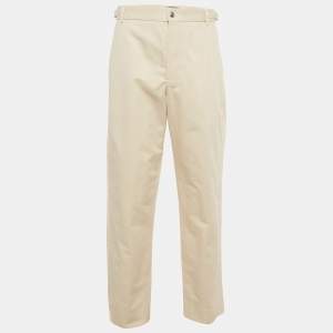 Jacquemus Light Beige Gabardine Cotton La Casa Pants XL