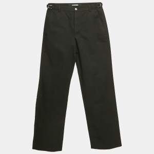 Jacquemus Black Cotton Le Pantalon Pants S