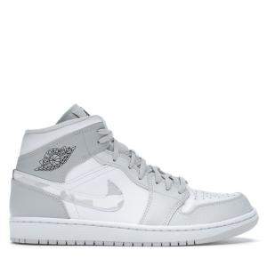 Nike Jordan 1 Mid Grey Camo Sneakers US Size 11 EU Size 45