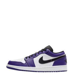 Jordan 1 Low Court Purple White Sneakers Size US 8 (EU 41)