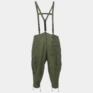 مملوكة مسبقًا Junya Watanabe Cotton Comme des Garçons x Jean-Michel Basquiat Cropped Pants S