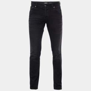 Just Cavalli Black Denim Super Slim Fit Jeans L