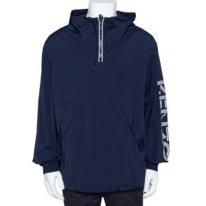 Kenzo Navy Blue Sports Anorak M