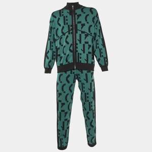 Kenzo Green Logo Knit Track Suit Set M/S