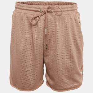Kith Jordan Beige Double Mesh Shorts M