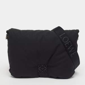 Pre Owned حقيبة كتف لوفي جويا منفوخة جلد مستردة