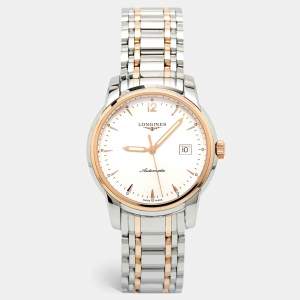Longines SIlver 18K Rose Gold Stainless Steel Saint-Imier Collection L2.766.5.79.7 Men's Wristwatch 41 mm