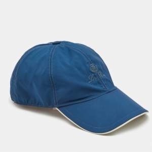 Loro Piana Teal Blue Storm System Synthetic Baseball Cap XL