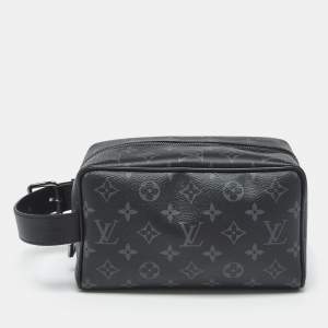  Louis Vuitton Monogram Eclipse Canvas Locker Dopp Kit