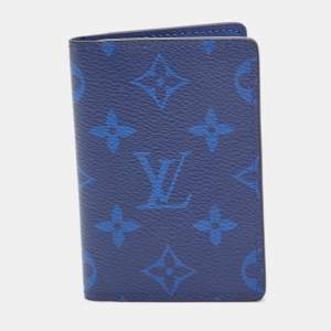 Louis Vuitton Blue Monogram Canvas Pocket Organizer