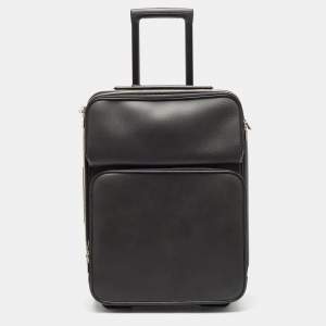 Louis Vuitton Black Taiga Leather Business Pegase 55 Luggage