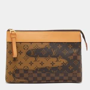 مملوكة مسبقًا Louis Vuitton Voyage Souple Monogram Landscape Canvas Pochette
