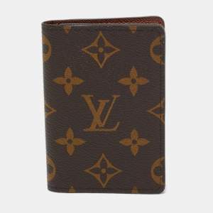 Pre Owned Louis Vuitton Monogram Canvas Pocket Organizer