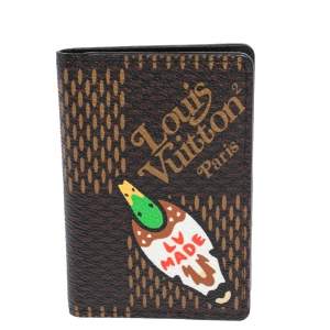 Louis Vuitton x Nigo Damier Ebene Giant Canvas Pocket Organiser