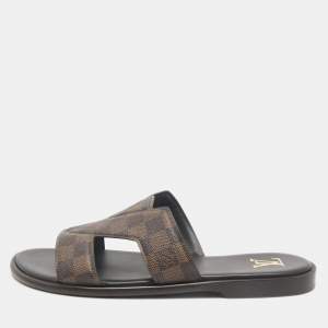 Louis Vuitton Damier Ebene Canvas LV Oasis Mules Size 43