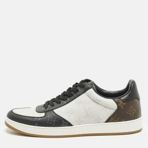 Pre Owned حذاء رياضي لوي فبتون ريفولي قماش مونوجرام متعدد الألوان بحافة منخفضة مقاس 42.5