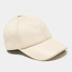 Louis Vuitton Beige Monogram Cotton and Leather First Cap 