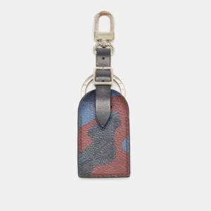 Louis Vuitton Damier Graphite Camouflage/Leather Luggage Name Tag