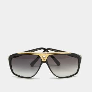 Pre Owned Louis Vuitton Black/Gold  Z0350W Evidence Millionaire Sunglasses