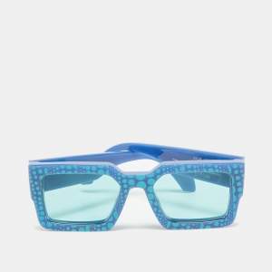 Louis Vuitton x  Yayoi Kusama Blue Z1905W LV Clash Pumpkin Sunglasses
