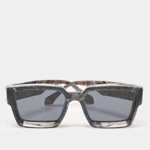 Louis Vuitton Anthracite Grey Marble Z1326E 1.1 Millionaires Sunglasses