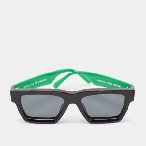 Louis Vuitton Black/Green Z1556E Pop Square Sunglasses